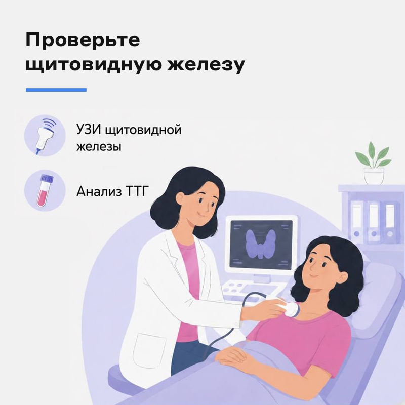 Проверьте щитовидную железу Проверьте щитовидную железу